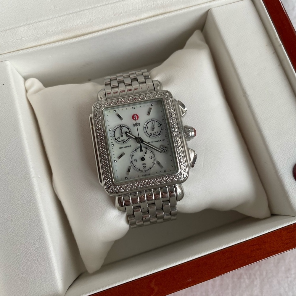 Michele Deco diamond Watch